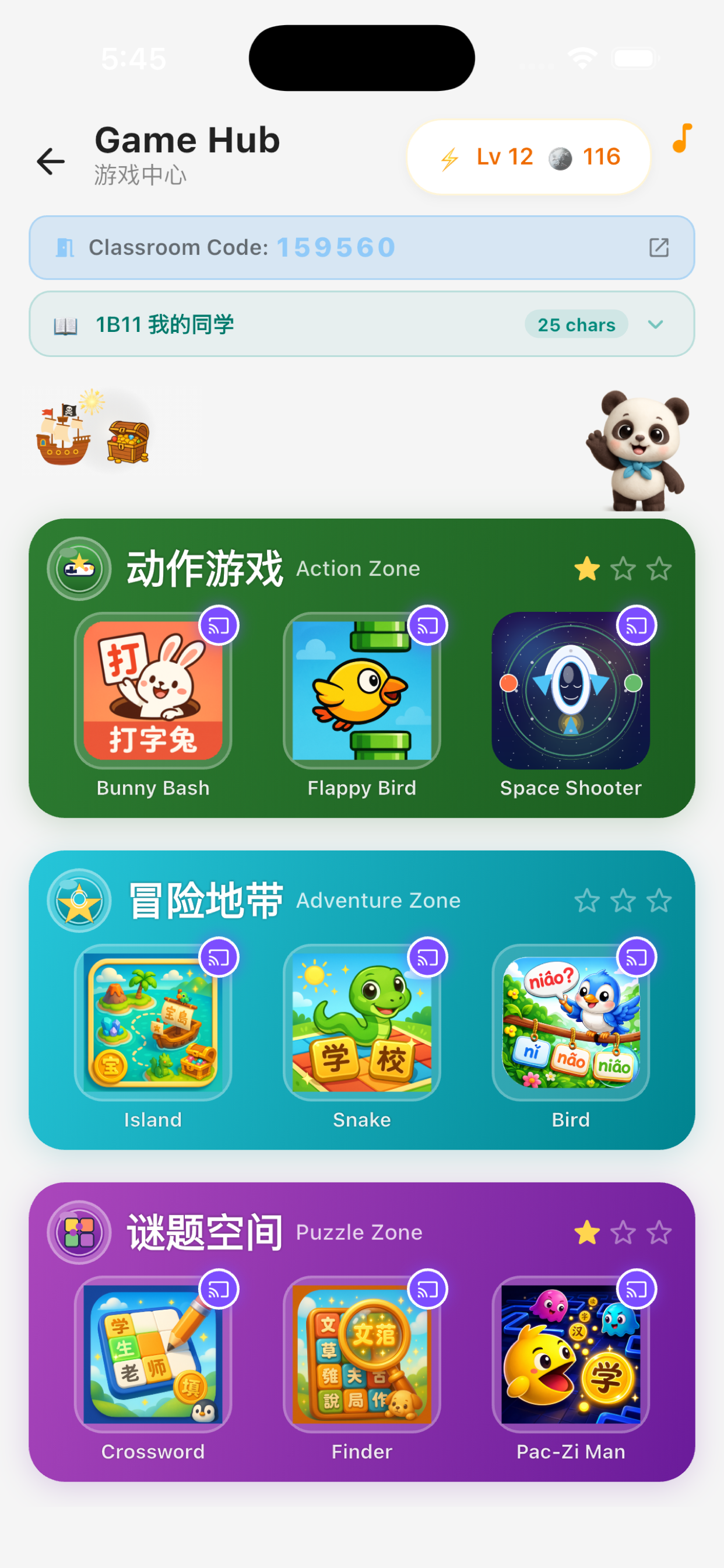 Daily missions and progress